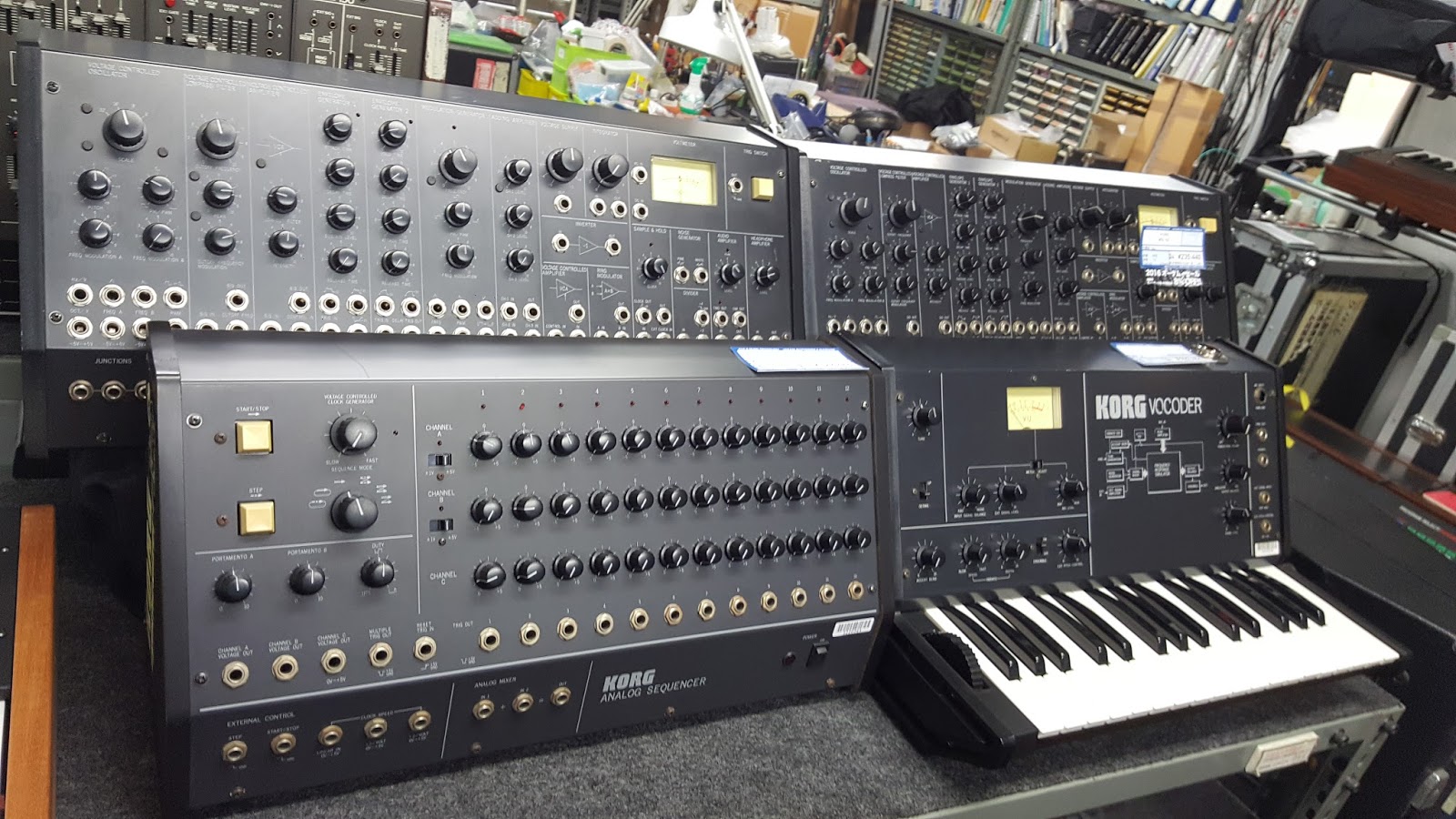 JonDent Exploring Electronic Music Synthesizer shopping in Tokyo