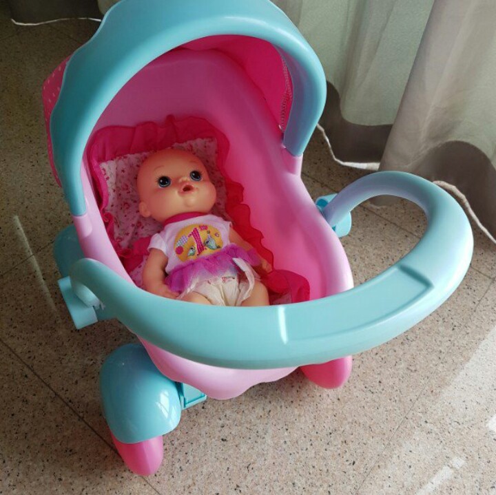 my first doll and pram