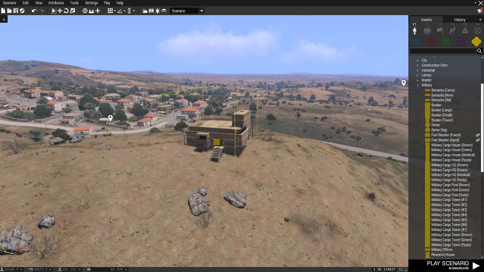 Real and Simulated Wars: ARMA 3 - Eden 3D Editor