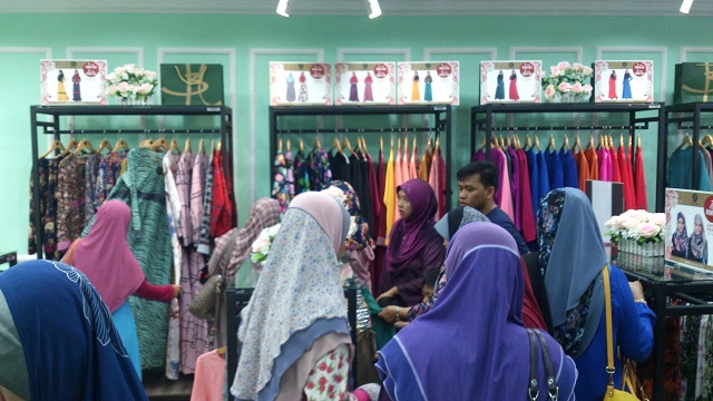   Gambar Majlis Pembukaan Butik Benang Hijau Wakaf Che Yeh, Kelantan 