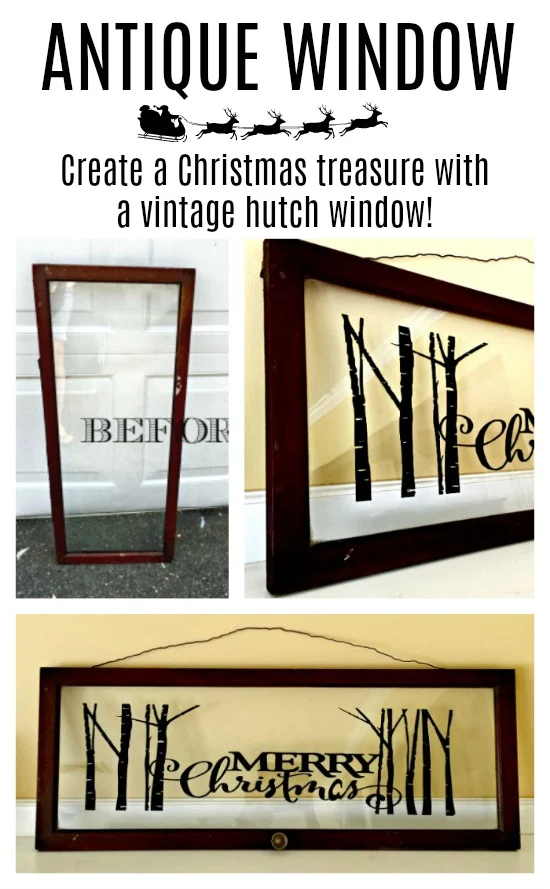 Pinterest pin collage of decorative window pics