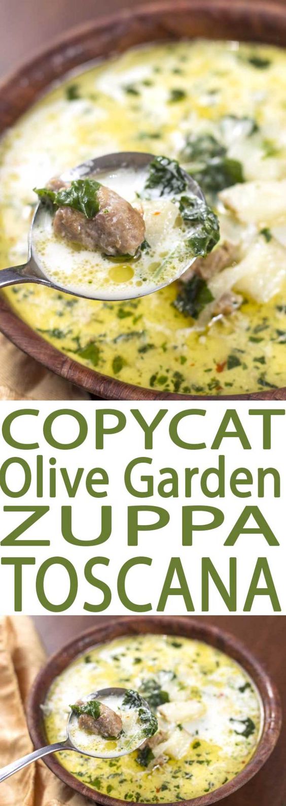 Copycat Olive Garden Zuppa Toscana Soup | CUCINA DE YUNG