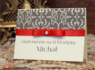 Lifestyle Według Blondynki Moja Osiemnastka I Zaproszenia