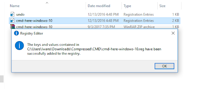 Cara Mengganti Windows Powershell dengan CMD Windows 10