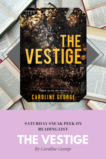 The Vestige by Caroline George... A Sneak Peek on Reading List