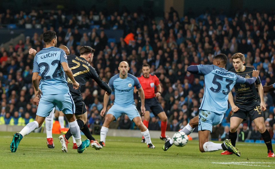 نتيجة مباراة مانشستر سيتي وموناكو 3-1 اليوم الاربعاء 15-3-2017 فى دوري أبطال أوروبا