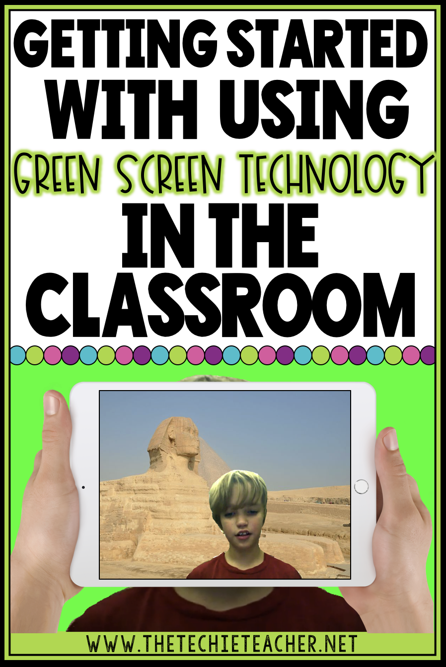 Learn how you can get started with using green screen technology in your classroom. Lots of low budget options, apps, and software are shared!