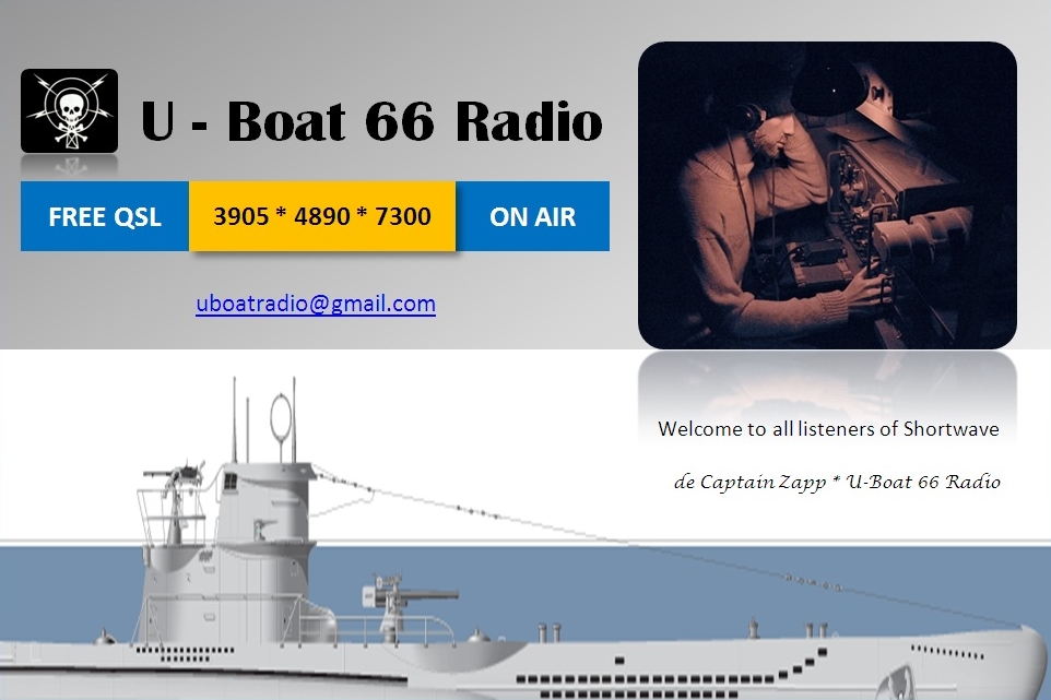 MARESME DX QSL UBoat 66 Radio
