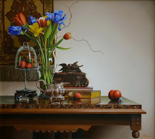 flores-y-frutas-representaciones-realistas cuadros-frutas-flores-bodegones