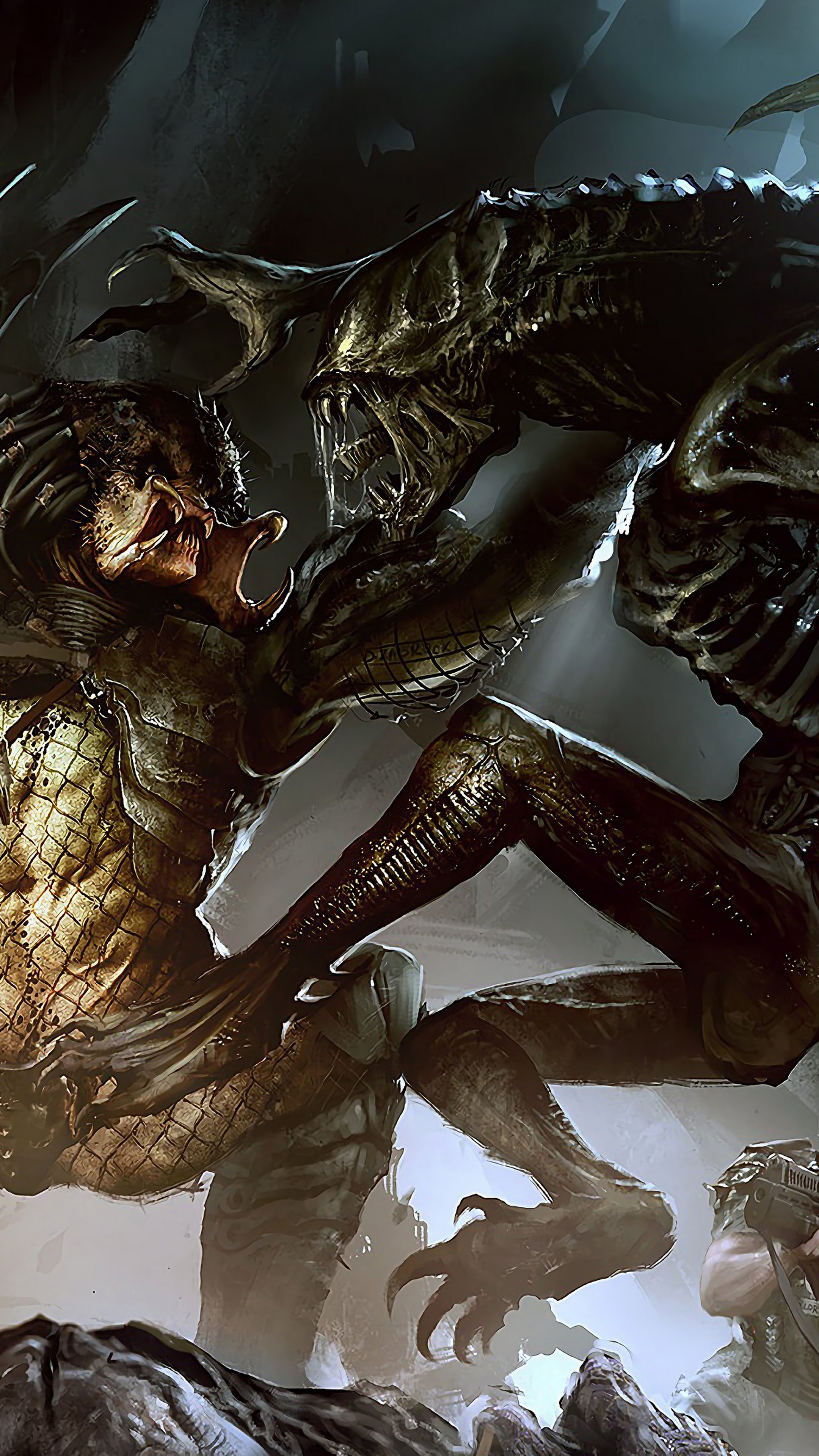 Predator Alien Xenomorph 4K Wallpaper #60