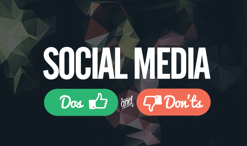 Dos and Don’ts of #SocialMedia for Small Businesses - #infographic