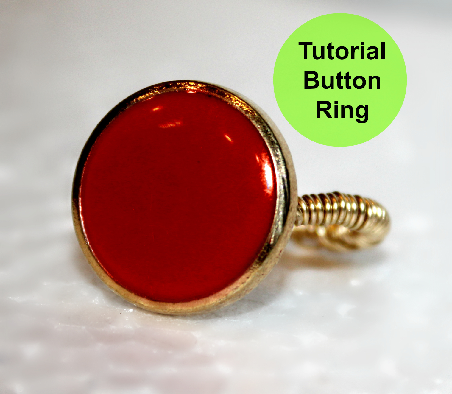 My Life on the Divide: How to Make an Easy Button Ring