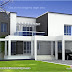 Vastu based box type modern home design