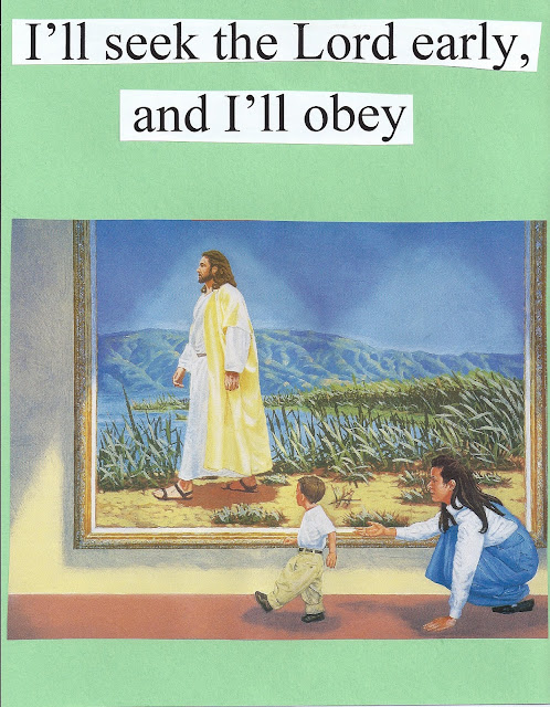 Happy Clean Living: Primary Music: "I'll Seek The Lord Early"