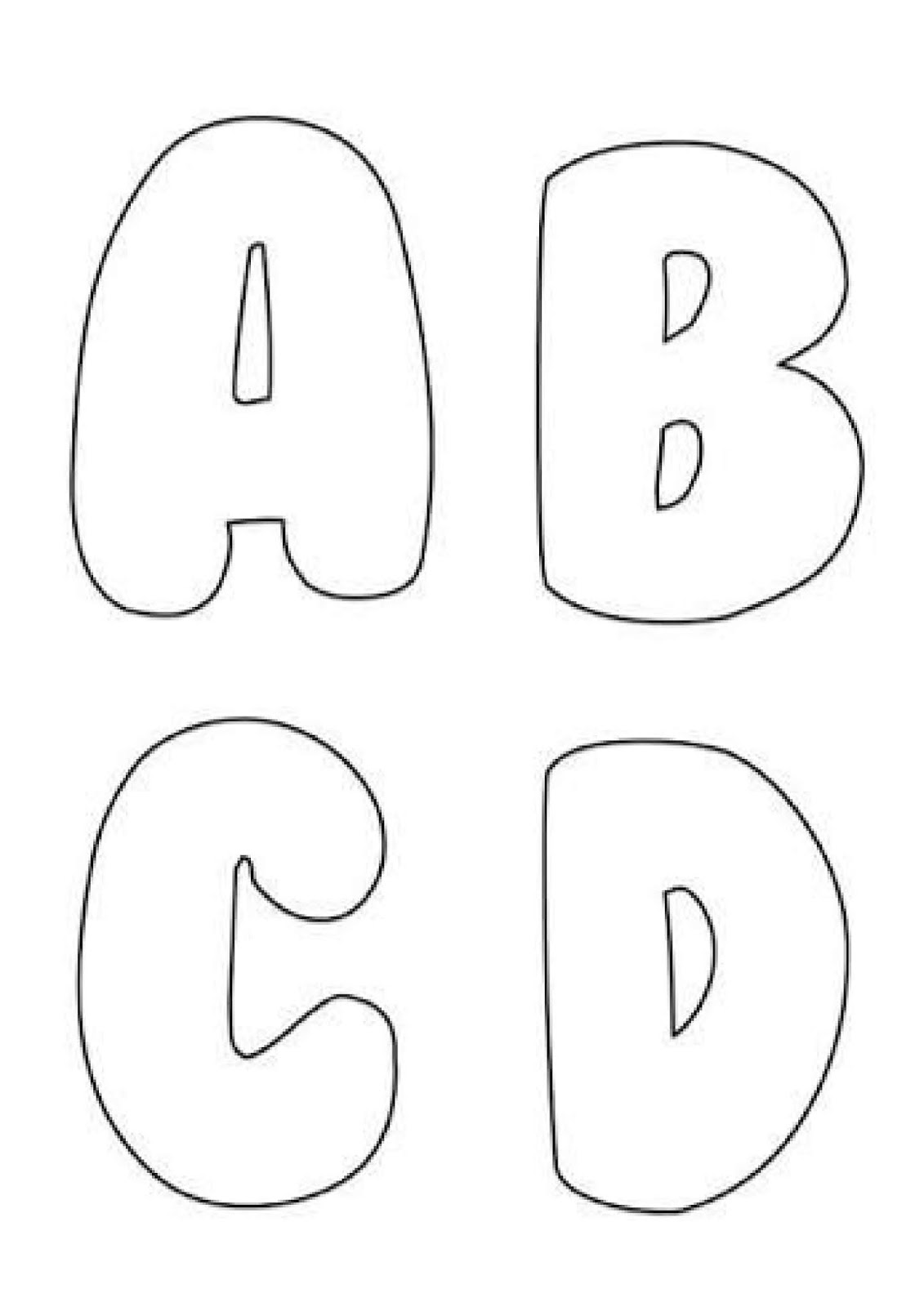 Abc Letras Do Alfabeto Para Imprimir 60 Moldes Do Alfabeto Lindos