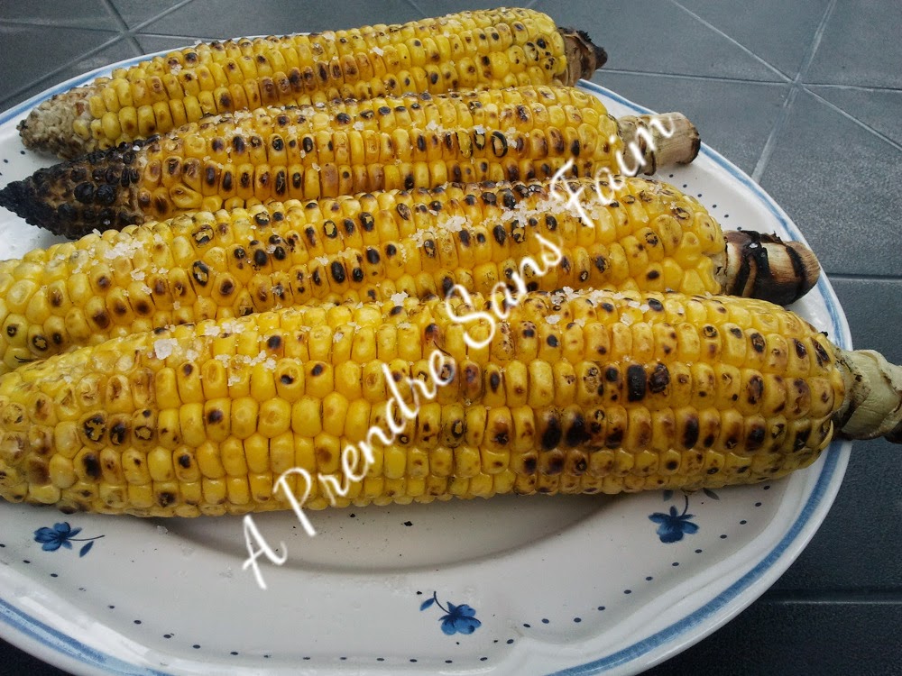 Maïs grillés au barbecue