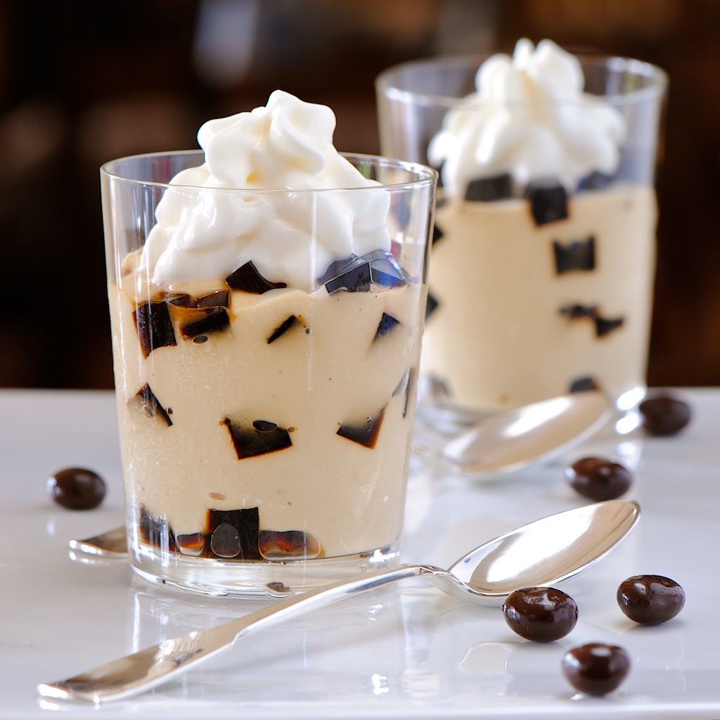JULES FOOD...: Espresso Pudding Coffee Jelly Surprise
