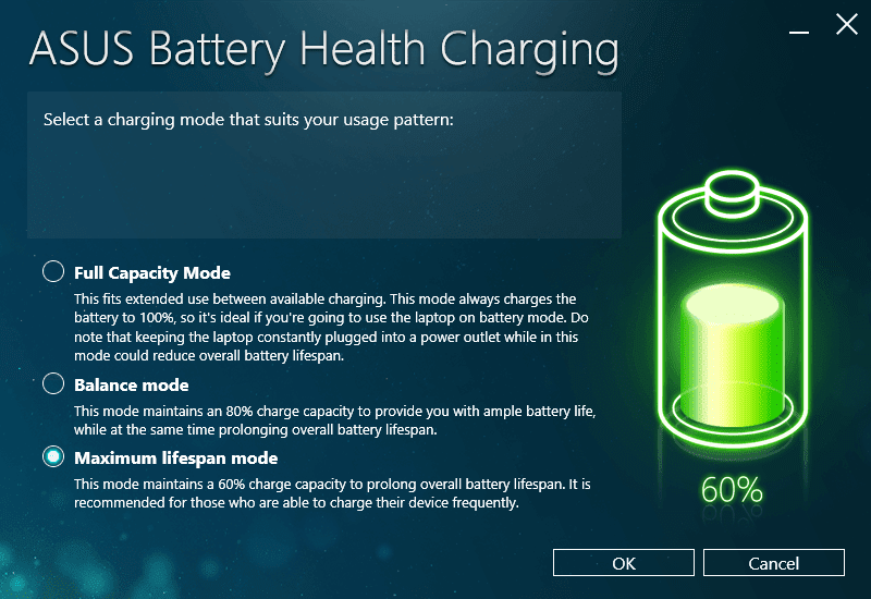 Memperpanjang Umur Baterai Laptop dengan ASUS Battery Health Charging