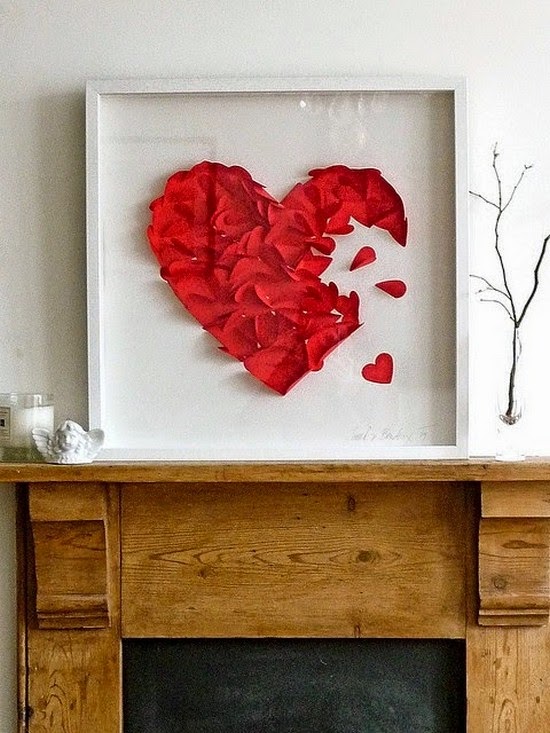 Hot Red home decoration Ideas for Valentine&#8217;s day