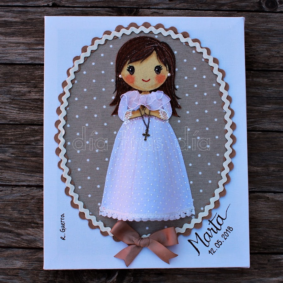 Lienzo personalizado Primera Comunión