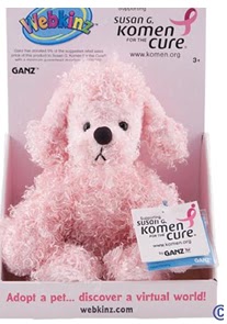 webkinz pink poodle