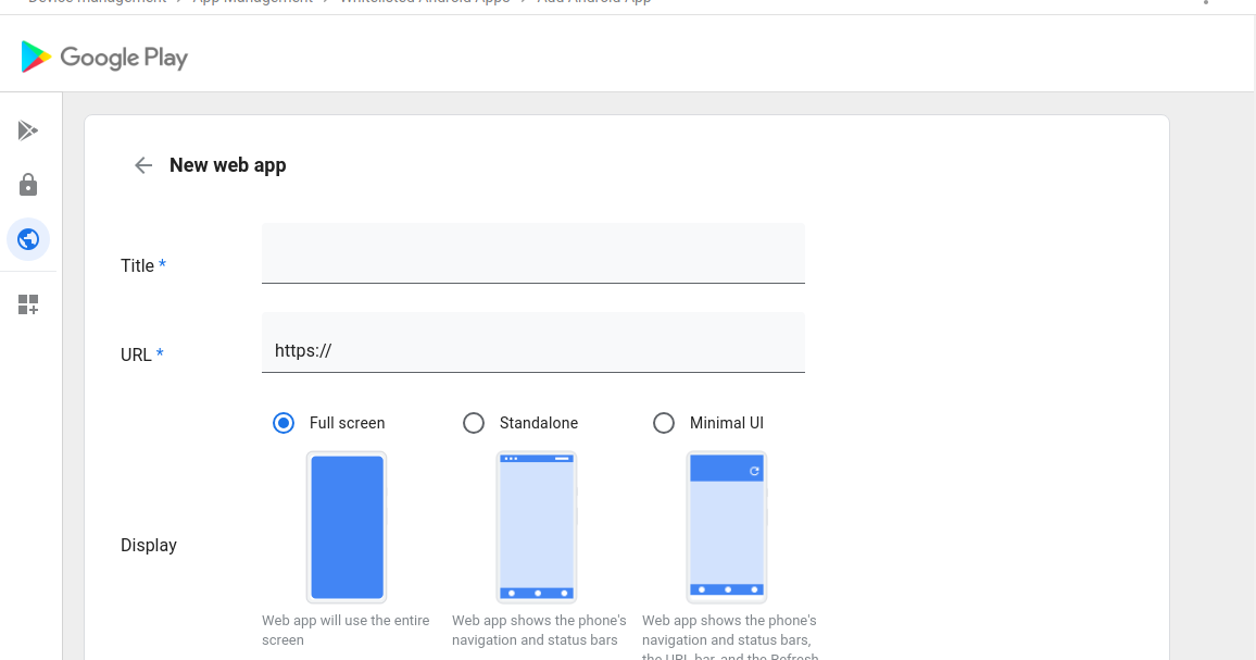 Google Workspace Updates: Create and manage web apps through the Admin  console