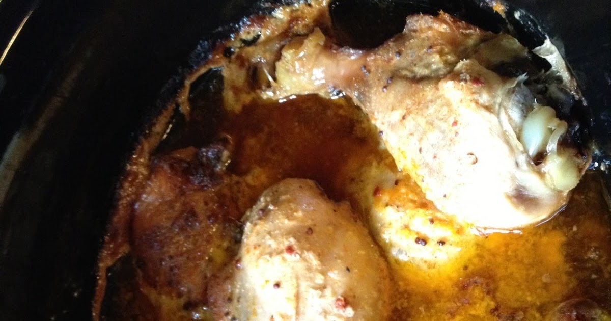 Feeding Ger Sasser: Crockpot Chicken Legs Paleo