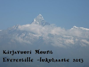 Kirjavuori Mount Everestille -lukuhaaste