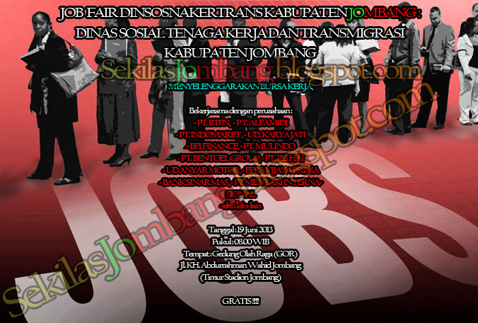 Job Fair di jombang untuk mengurangi angka pengangguran Job Fair di jombang untuk mengurangi angka pengangguran