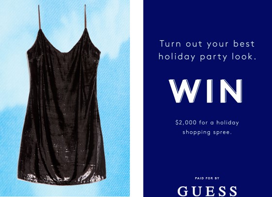 GUESS Shopping Spree Sweepstakes GUESS Shopping Spree Sweepstakes