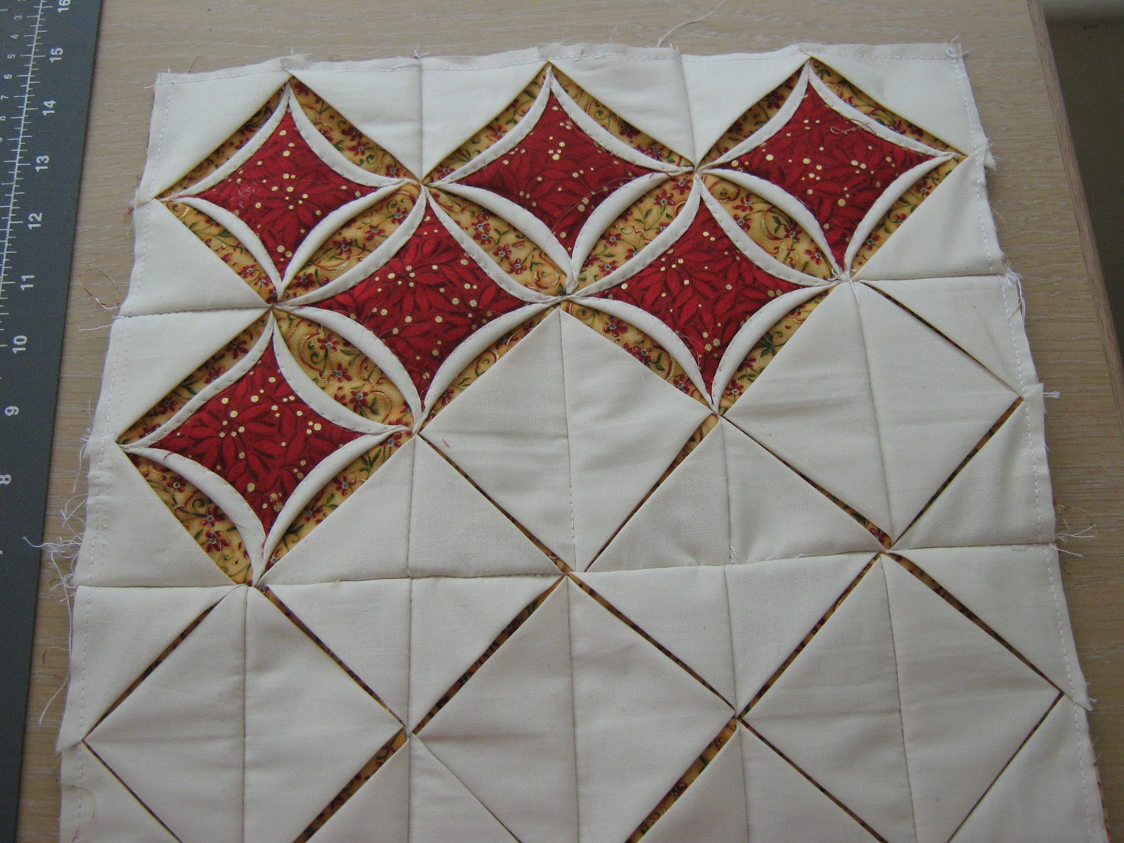 Quilt Times Cathedral Windows 