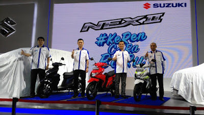 Launching Suzuki Nex II Launching Suzuki Nex II