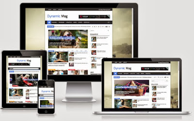 Dynamic Mag Responsive Blogger Template