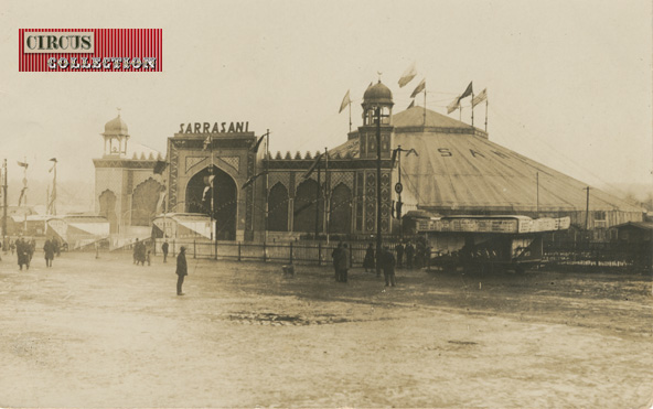 photo ancienne du cirque Allemand Sarrasani