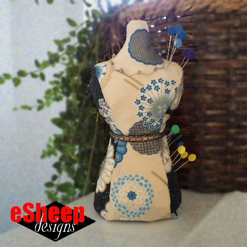 Dress Form Mini Mannequin crafted by eSheep Designs