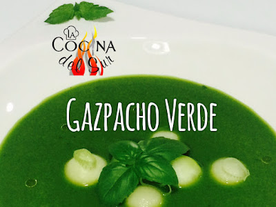 Gazpacho Andaluz Verde - Dieta Crudivegana