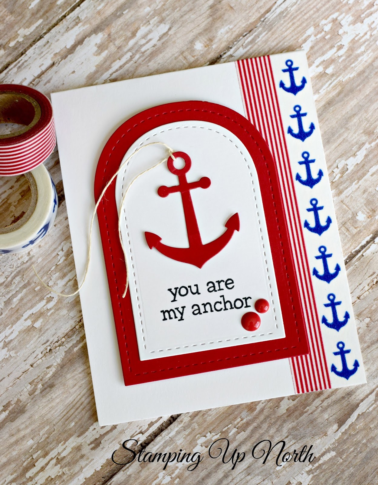 stamping up north with laurie Lawn Fawn Float My Boat for Father's Day