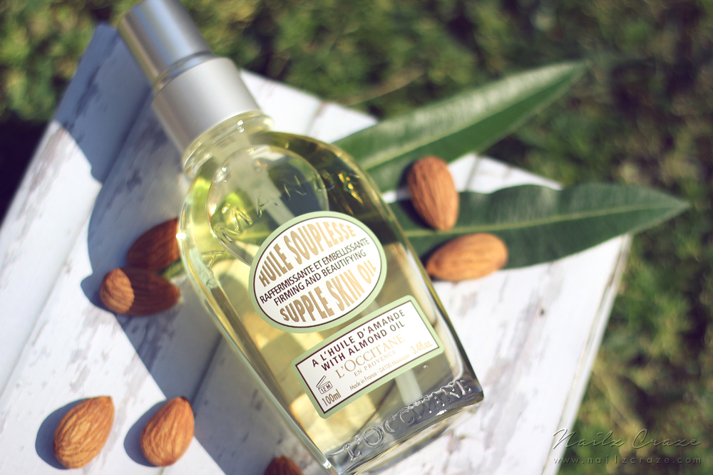 L'Occitane Almond Supple Skin Oil Review Nailz Craze