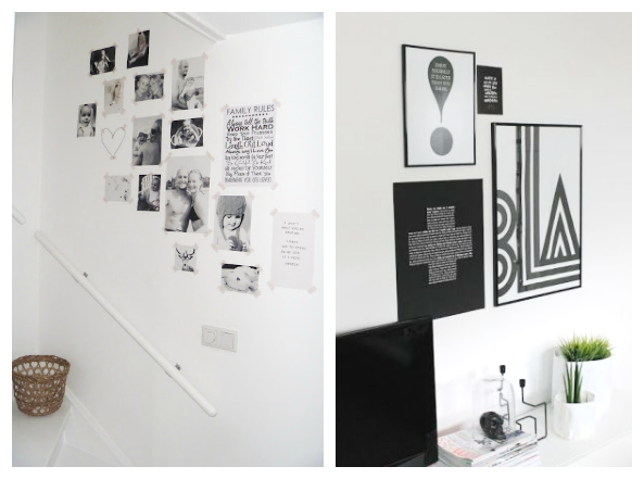 Decorar las paredes con washi tape