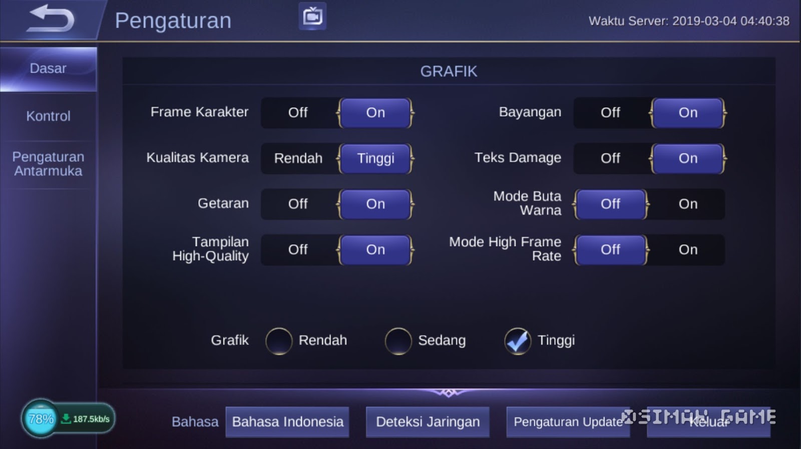 Review Tampilan Terbaru Mobile Legend Setelah Update | Simak Game