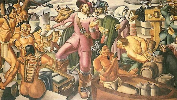 Notan un iPhone en una pintura de hace 80 años Notan un iPhone en una pintura de hace 80 años