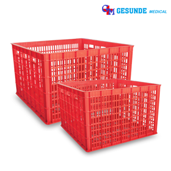 Jual Kontainer Berlubang Ukuran Besar Dengan Roda | Holes Industrial Container Kontainer Berlubang Ukuran Besar Dengan Roda