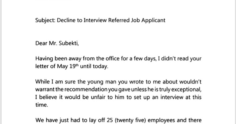 Surat Ucapan Terima Kasih Dalam Bahasa Inggris Bagi