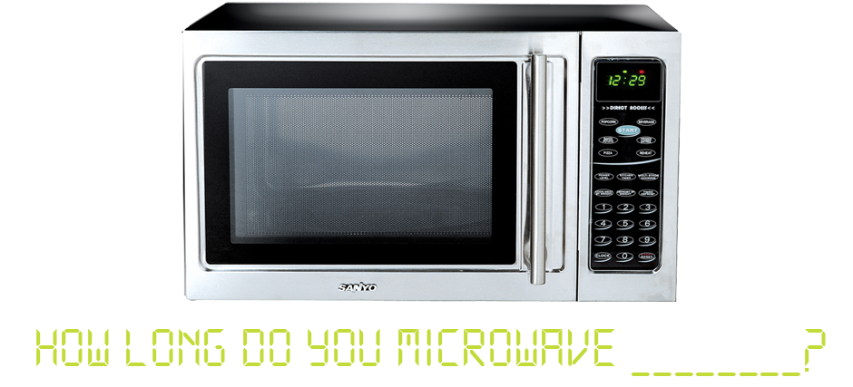 How long do you microwave