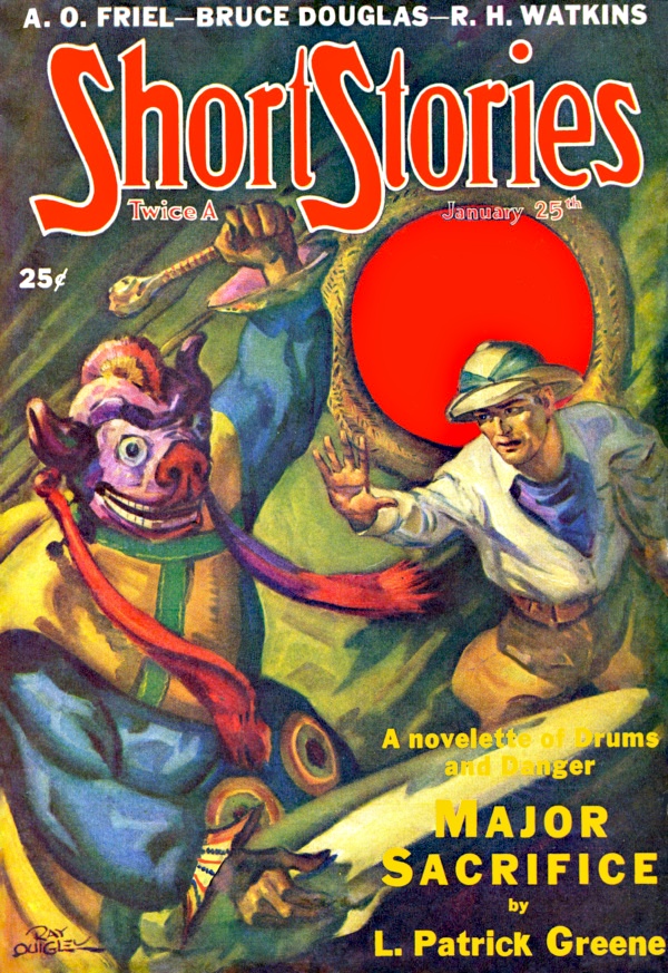 Davy Crockett's Almanack of Mystery, Adventure and The Wild West Pulp