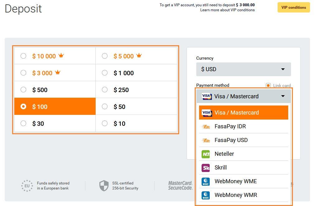 Forex deposit dengan paypal