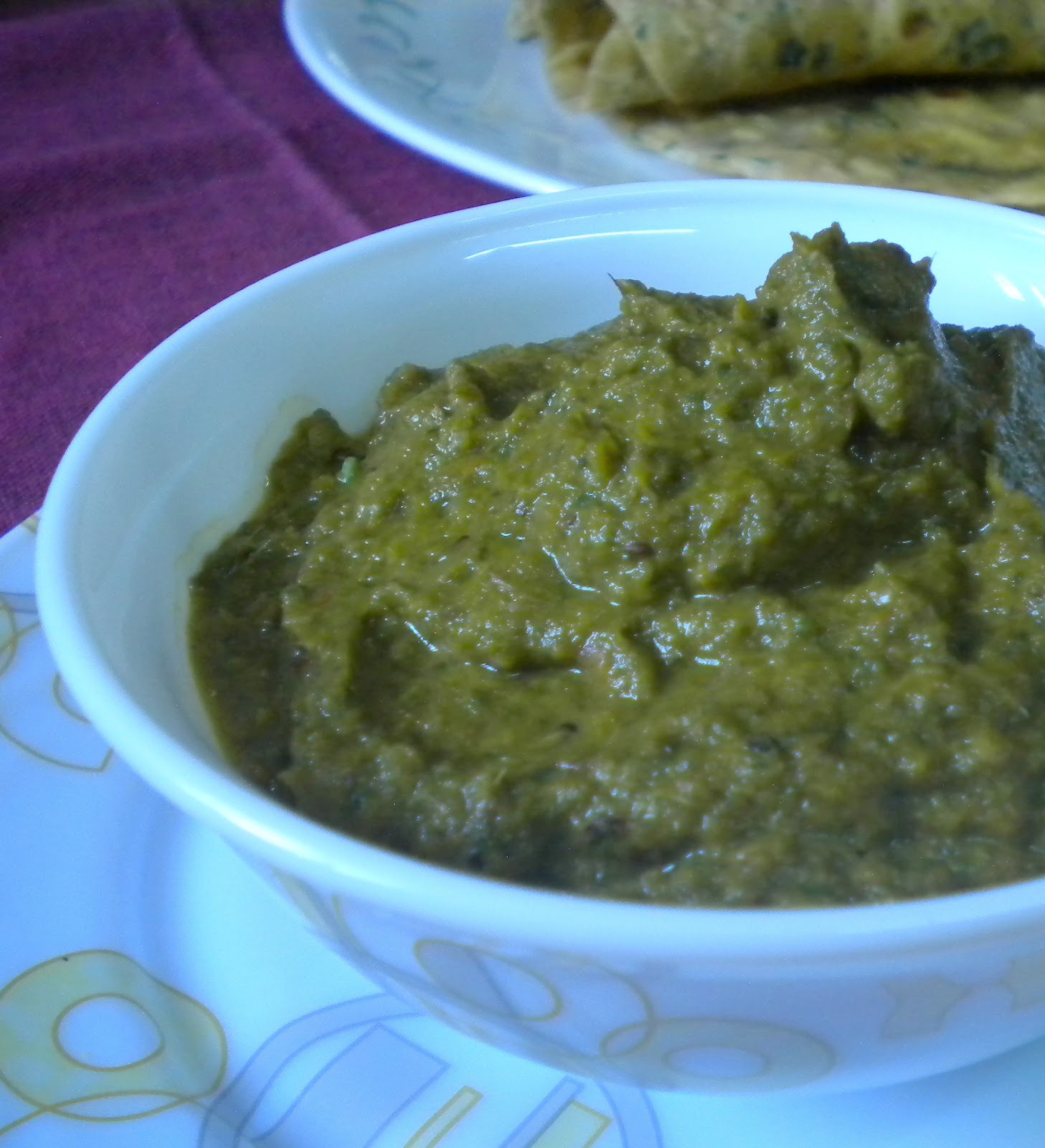 Palakkad Chamayal Kothamalli Thakkali Chutney/ Coriander Tomato Chutney