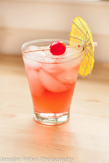 Surely Not Temple adds cherry vodka to the classic Shirley Temple.