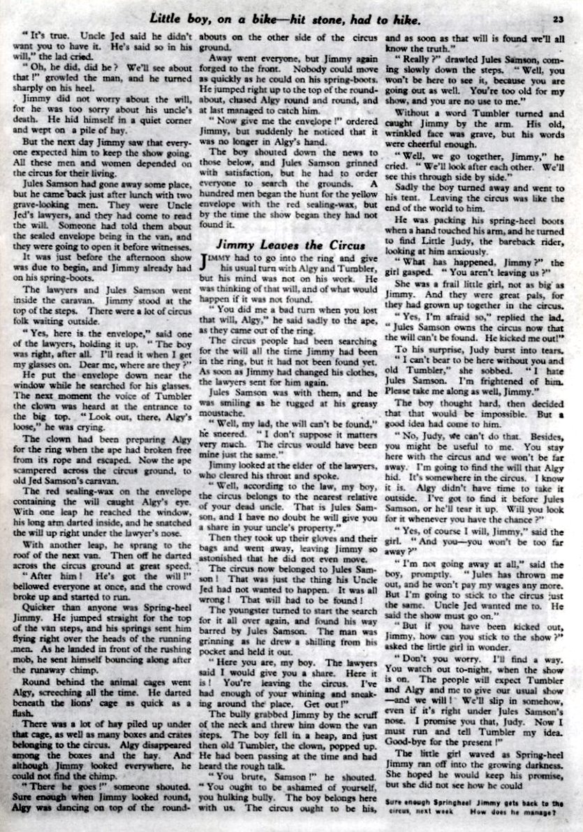 CRIVENS! COMICS & STUFF! THE UNEXPURGATED BEANO NUMBER ONE... (PART TWO)