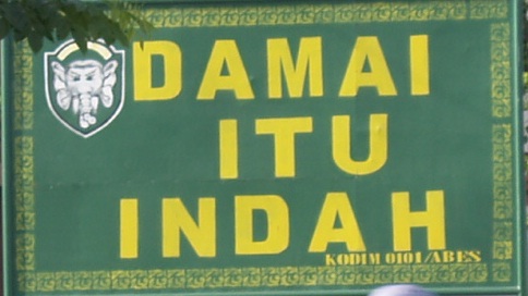 Aman Aceh Damai Indah Gambar